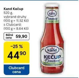 Tesco Kand Kečup nabídka