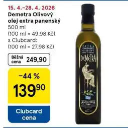 Tesco Demetra Olivový olej extra panenský nabídka