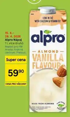 Tesco Alpro nápoj nabídka