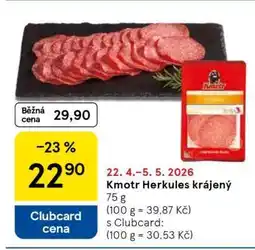 Tesco Kmotr Herkules krájený nabídka