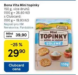 Tesco Bona Vita Mini Topinky nabídka