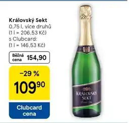 Tesco Královský Sekt nabídka