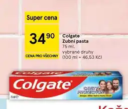 Tesco Colgate zubní pasta nabídka