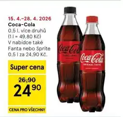 Tesco COCA-COLA nabídka
