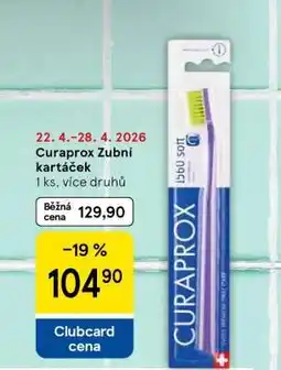 Tesco Curaprox zubní kartáček nabídka