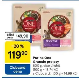 Tesco PURINA ONE Granule pro psy nabídka