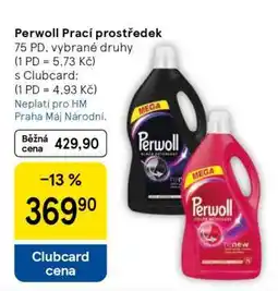 Tesco Perwoll Prací prostředek nabídka