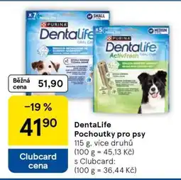 Tesco DentaLife pochoutky pro psy nabídka