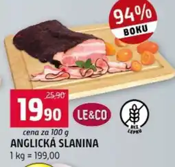 Terno Anglická slanina nabídka