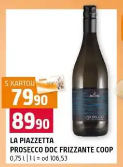 Terno LA PIAZZETTA PROSECCO DOC FRIZZANTE COOP nabídka