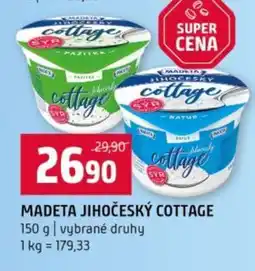 Terno Madeta Jihočeský cottage nabídka