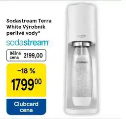 Tesco Sodastream Terra White Výrobník perlivé vody nabídka