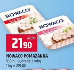 Terno Nowaco pomazánka nabídka