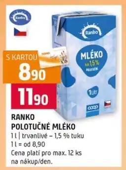 Terno RANKO POLOTUČNÉ MLÉKO nabídka