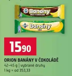Terno Orion Banány v čokoládě nabídka