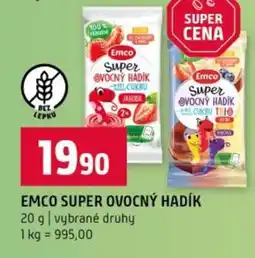 Terno EMCO SUPER OVOCNÝ HADÍK nabídka