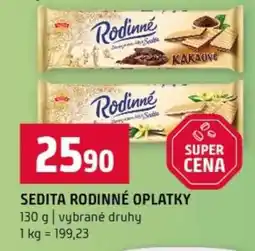 Terno Sedita Rodinné oplatky nabídka