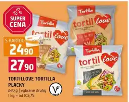 Terno TORTILLOVE TORTILLA PLACKY nabídka