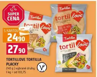 Terno TORTILLOVE TORTILLA PLACKY nabídka