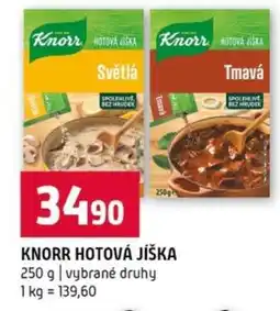 Terno Knorr Hotová jíška nabídka