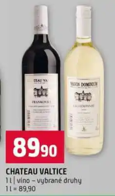 Terno Château Valtice nabídka