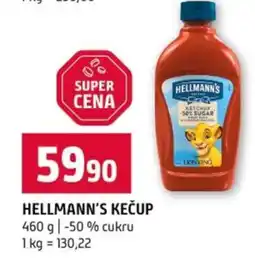Terno Hellmann’s kečup nabídka