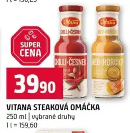 Terno Vitana Steaková omáčka nabídka