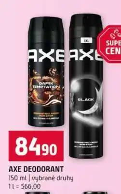 Terno Axe deodorant nabídka