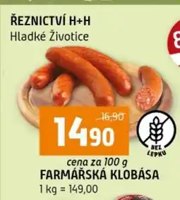 Terno Farmářská klobása nabídka