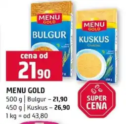 Terno Menu Gold bulgur nabídka