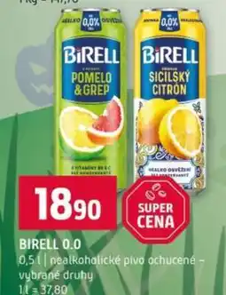 Terno BIRELL 0,0 nabídka