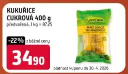 Terno KUKUŘICE CUKROVÁ 400 g nabídka