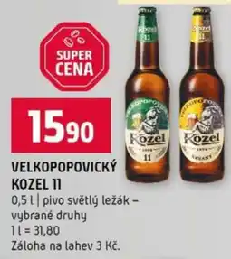 Terno Velkopopovický Kozel 11 nabídka