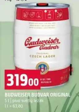 Terno Budweiser Budvar original nabídka