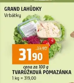 Terno Tvarůžková pomazánka nabídka