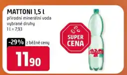 Terno Mattoni 1,5 l nabídka