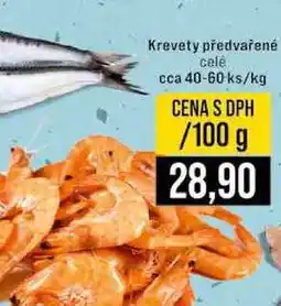Jip Krevety předvařené celé cca 40-60 ks nabídka