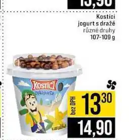 Jip Kostici jogurt s dražé různé druhy nabídka