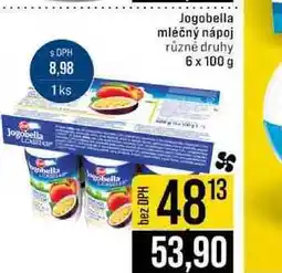 Jip Jogobella mléčný nápoj různé druhy nabídka