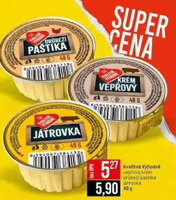 Jip Kvalitně Výhodně vepřový krém drůbeží paštika játrovka nabídka