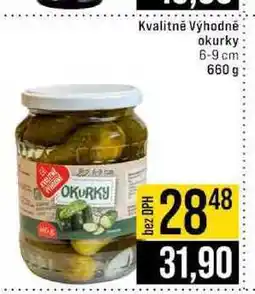 Jip Kvalitně Výhodně okurky 6-9 cm nabídka