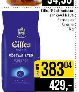 Jip Eilles Röstmeister zrnková káva Espresso Crema nabídka