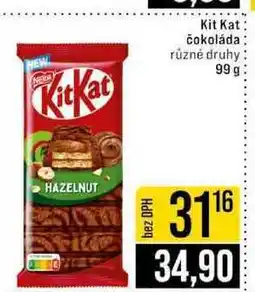 Jip Kit Kat čokoláda různé druhy nabídka