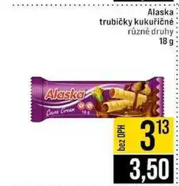Jip Alaska trubičky kukuřičné různé druhy nabídka