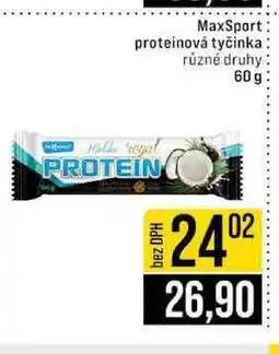 Jip MaxSport proteinová tyčinka různé druhy nabídka