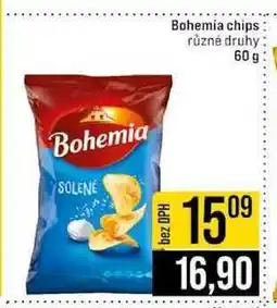 Jip Bohemia chips různé druhy nabídka