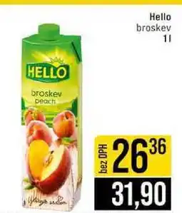 Jip Hello broskev nabídka