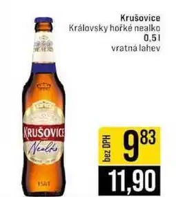 Jip Krušovice Královsky hořké nealko nabídka