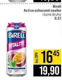 Jip Birell Active ochucené nealko různé druhy nabídka