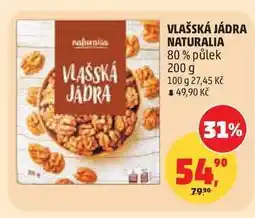 Penny Market VLAŠSKÁ JÁDRA NATURALIA 80% půlek nabídka